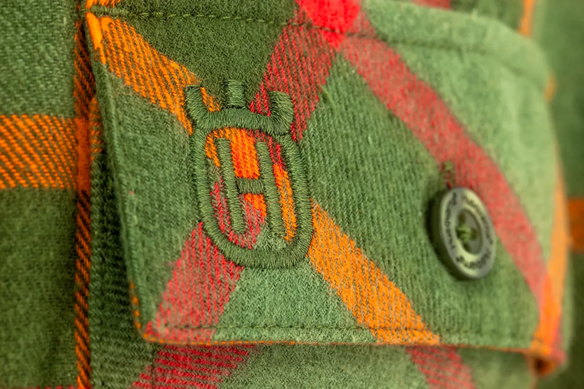 Camicia in flanella foderata Husqvarna