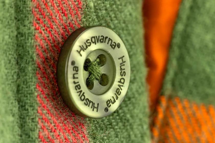 Camicia in flanella foderata Husqvarna