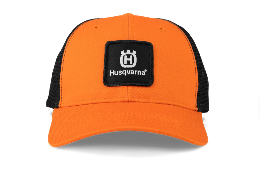 Cappellino a rete Husqvarna arancione
